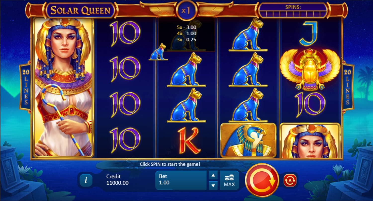 Solar Queen Gameplay Image