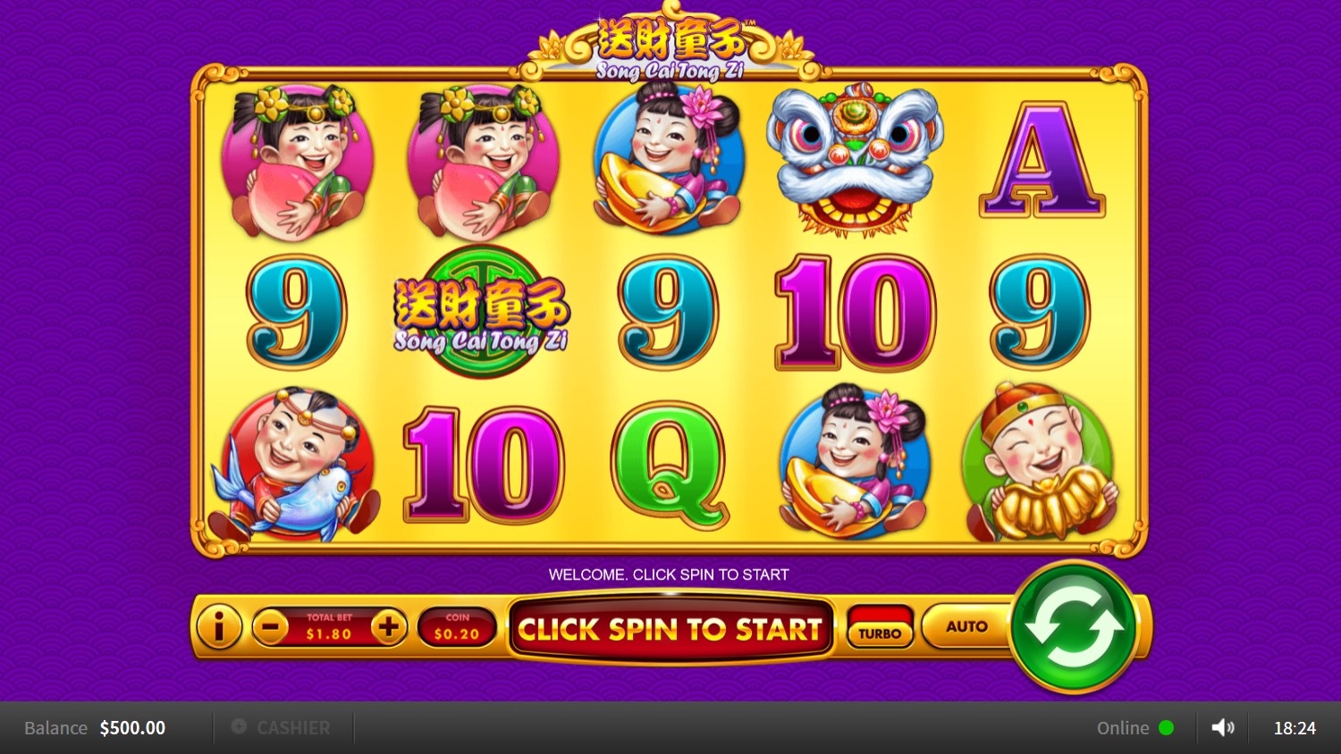 Song Cai Tong Zi Gameplay Image