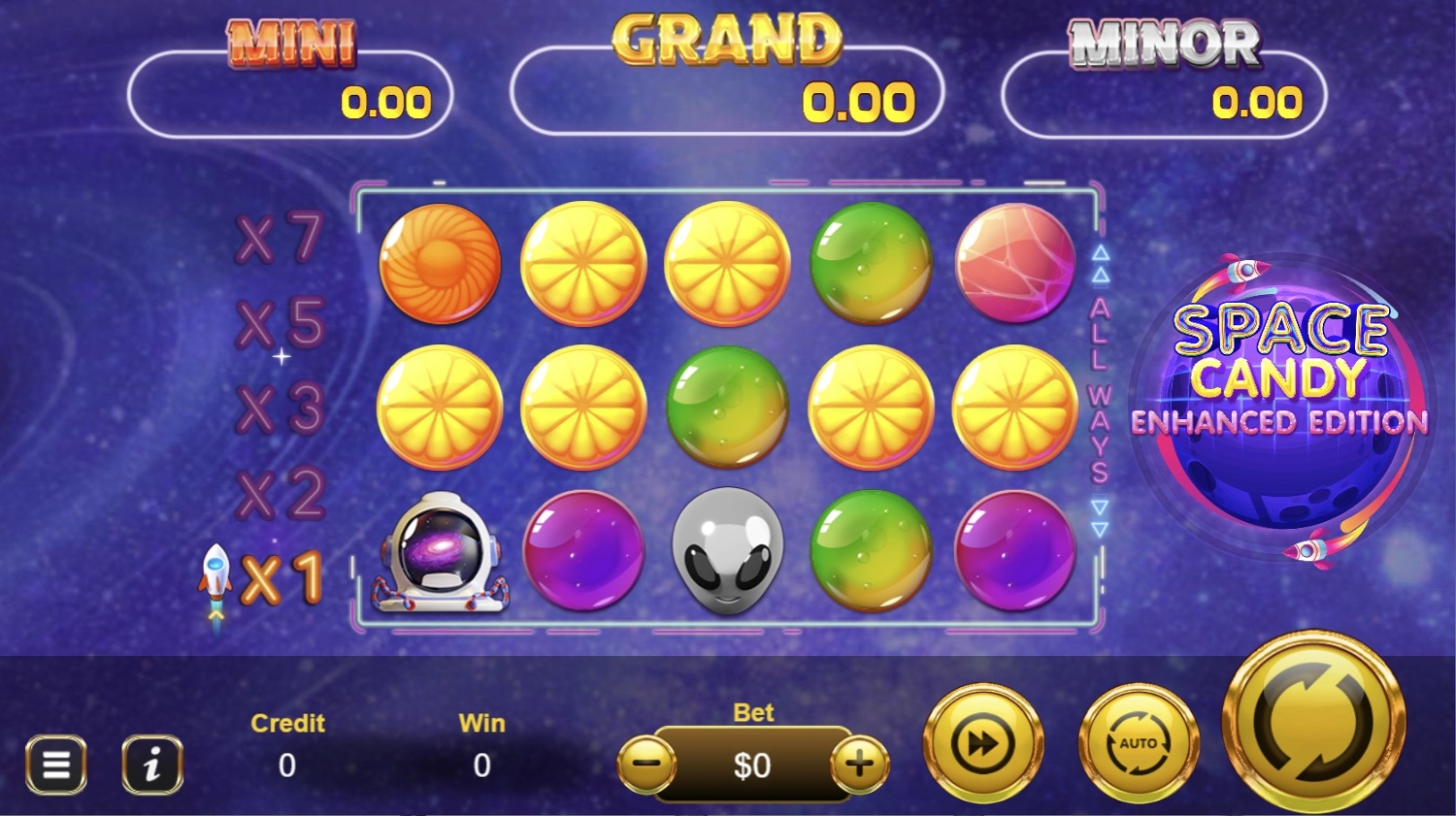 Space Candy Enhanced Edition Gameplay Image
