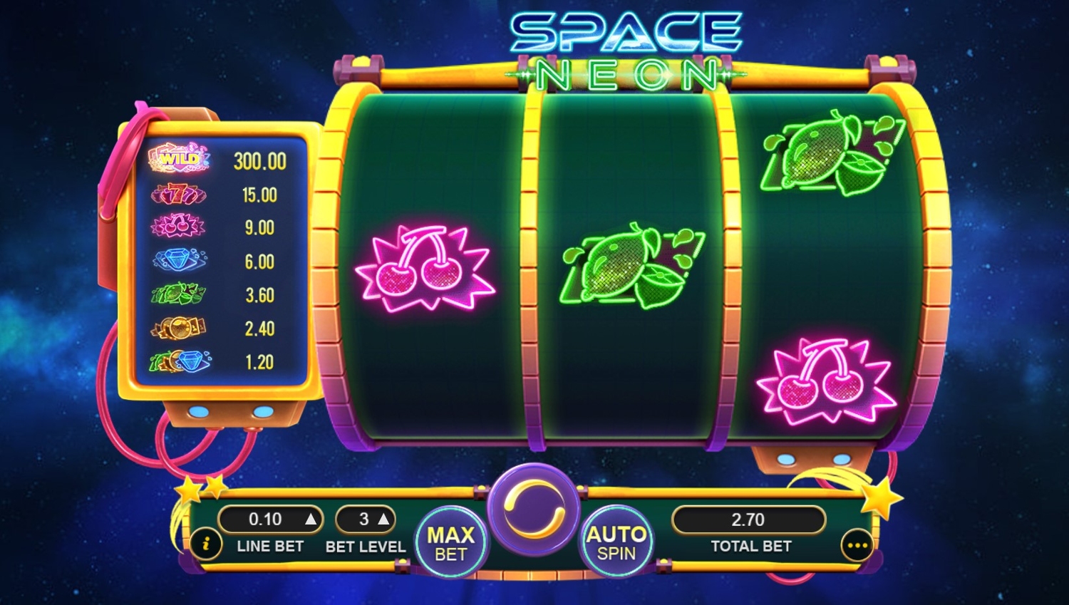 Space Neon Gameplay Image