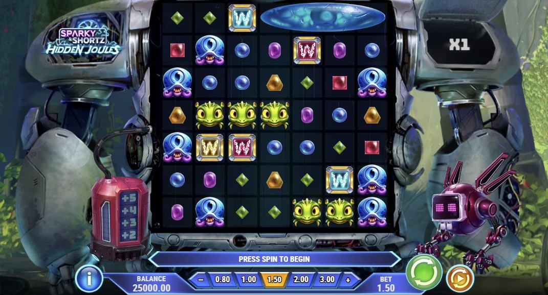 Sparky and Shortz: Hidden Joules Gameplay Image