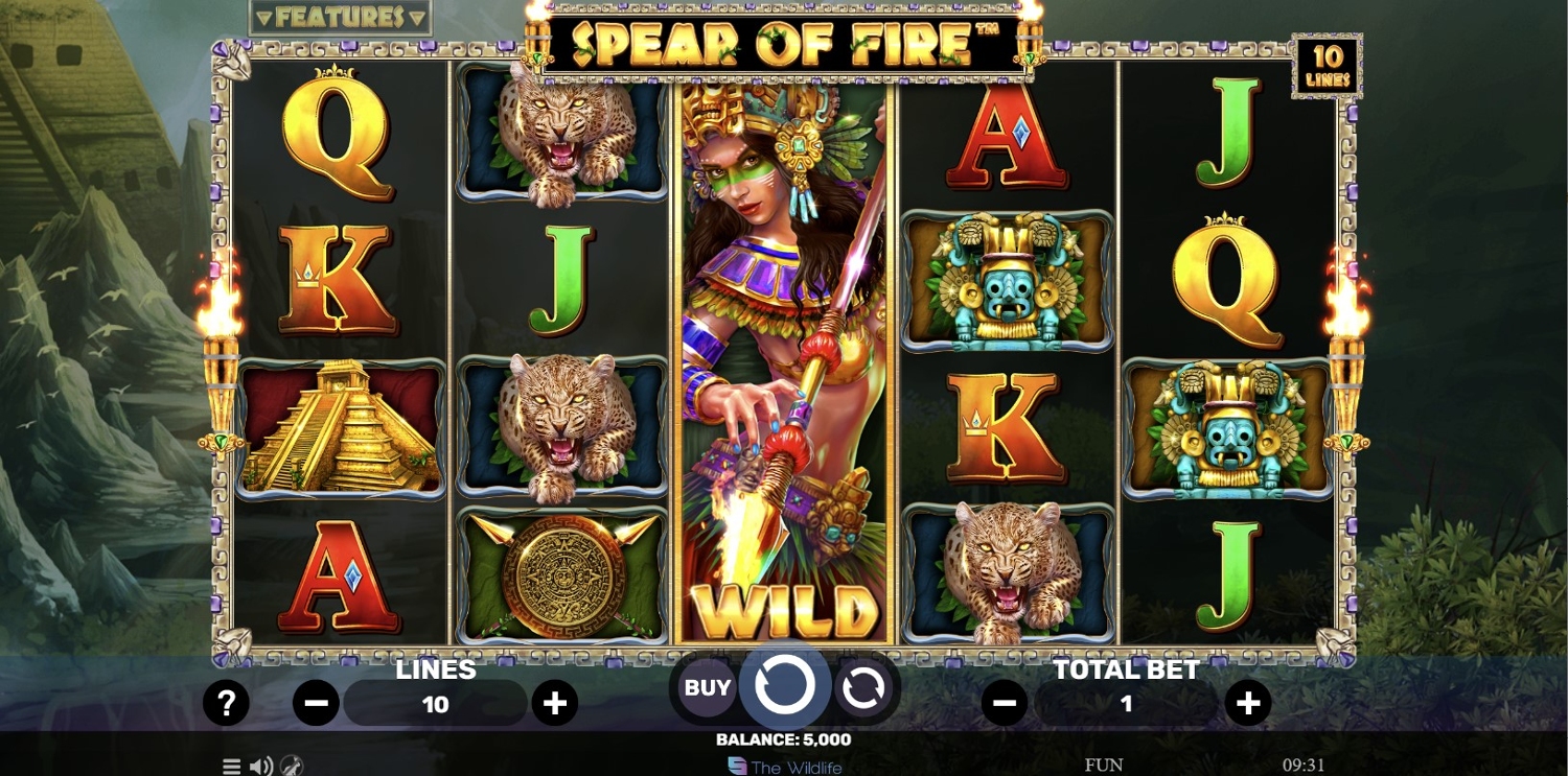 Spear of Fire Gameplay Image