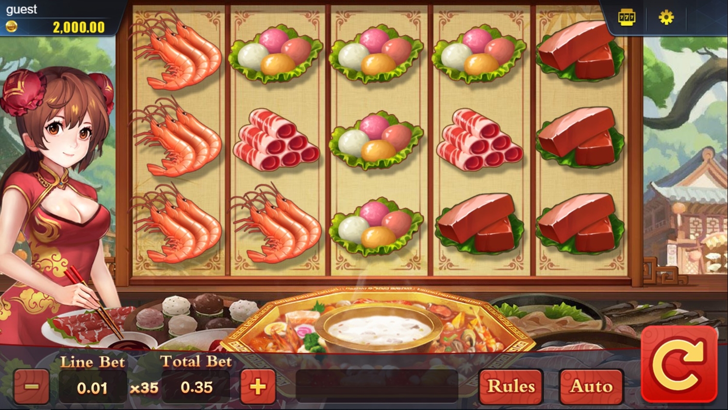 Spicy Hot Pot Gameplay Image
