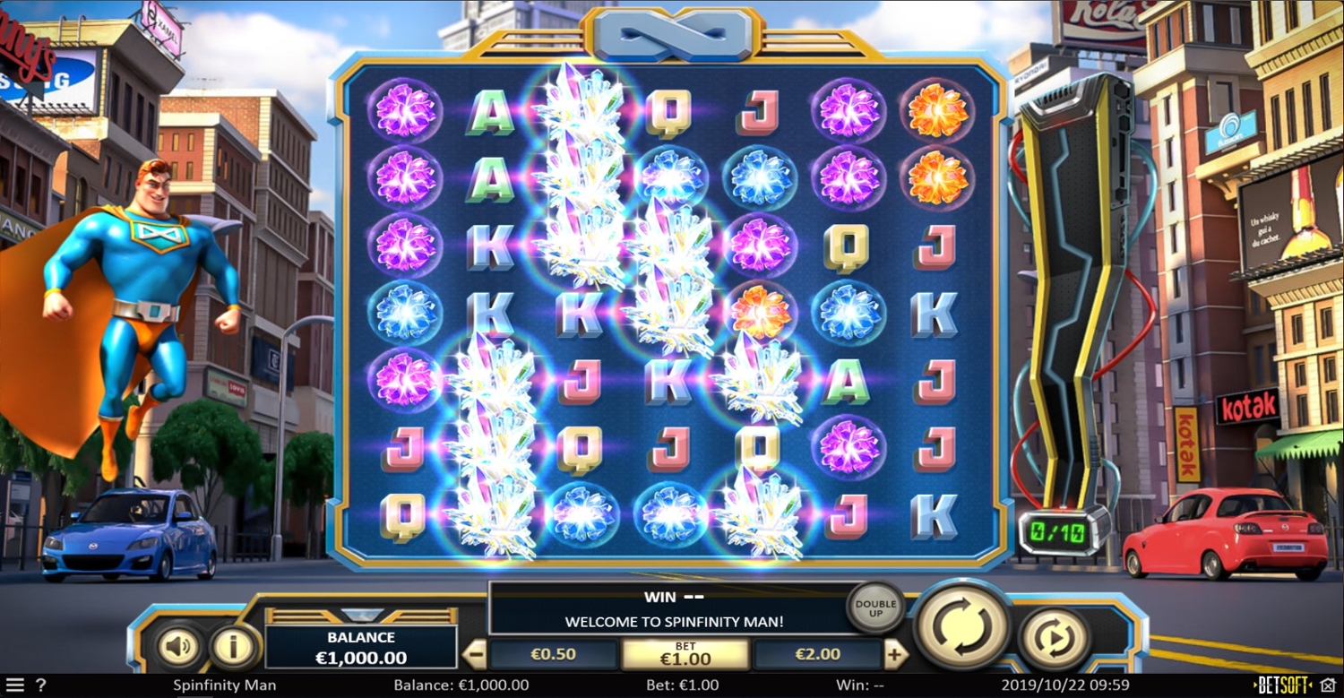Spinfinity Man Gameplay Image