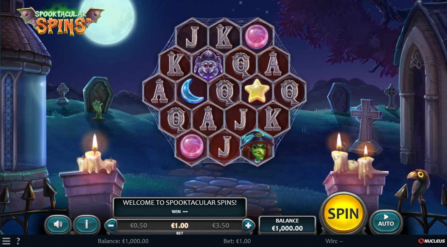 Spooktacular Spins Gameplay Image