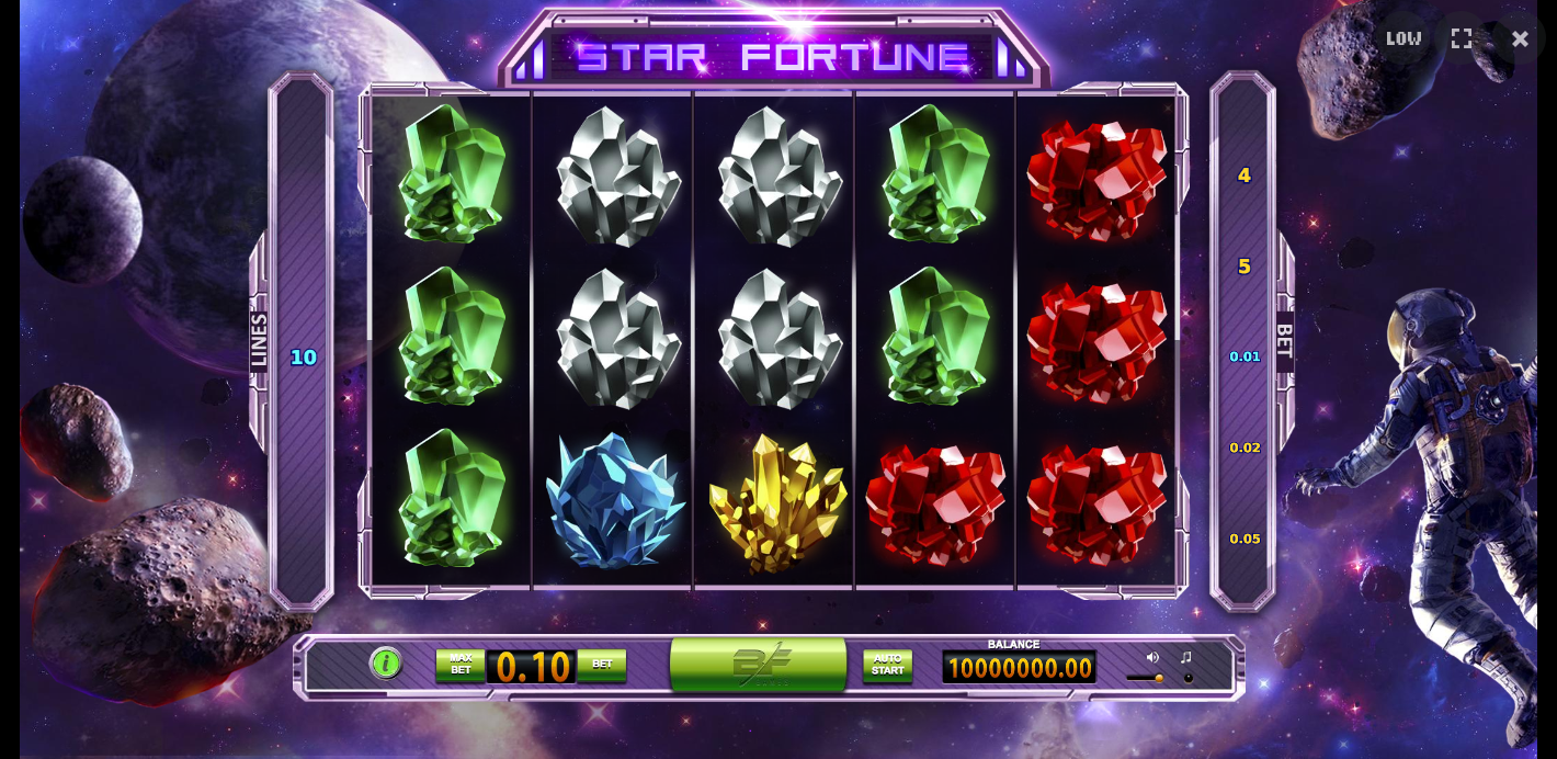 Star Fortune Gameplay Image
