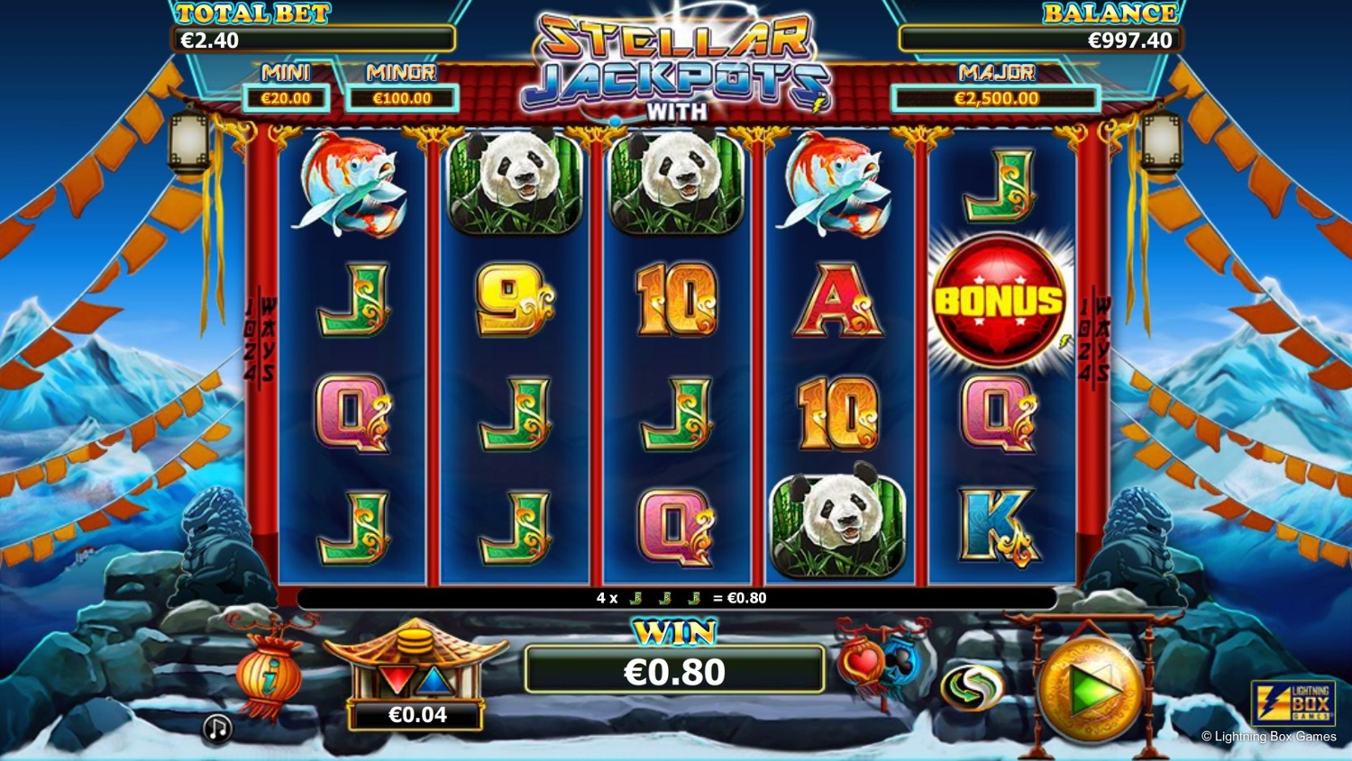 Stellar Jackpots with More Monkeys Gameplay Image