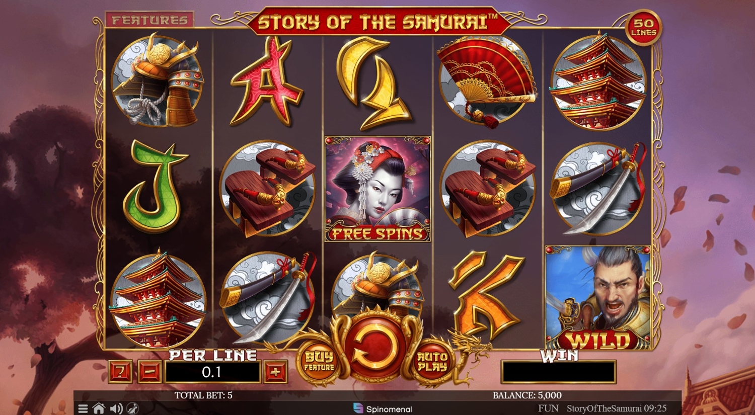 Story of Samurai Gameplay Image