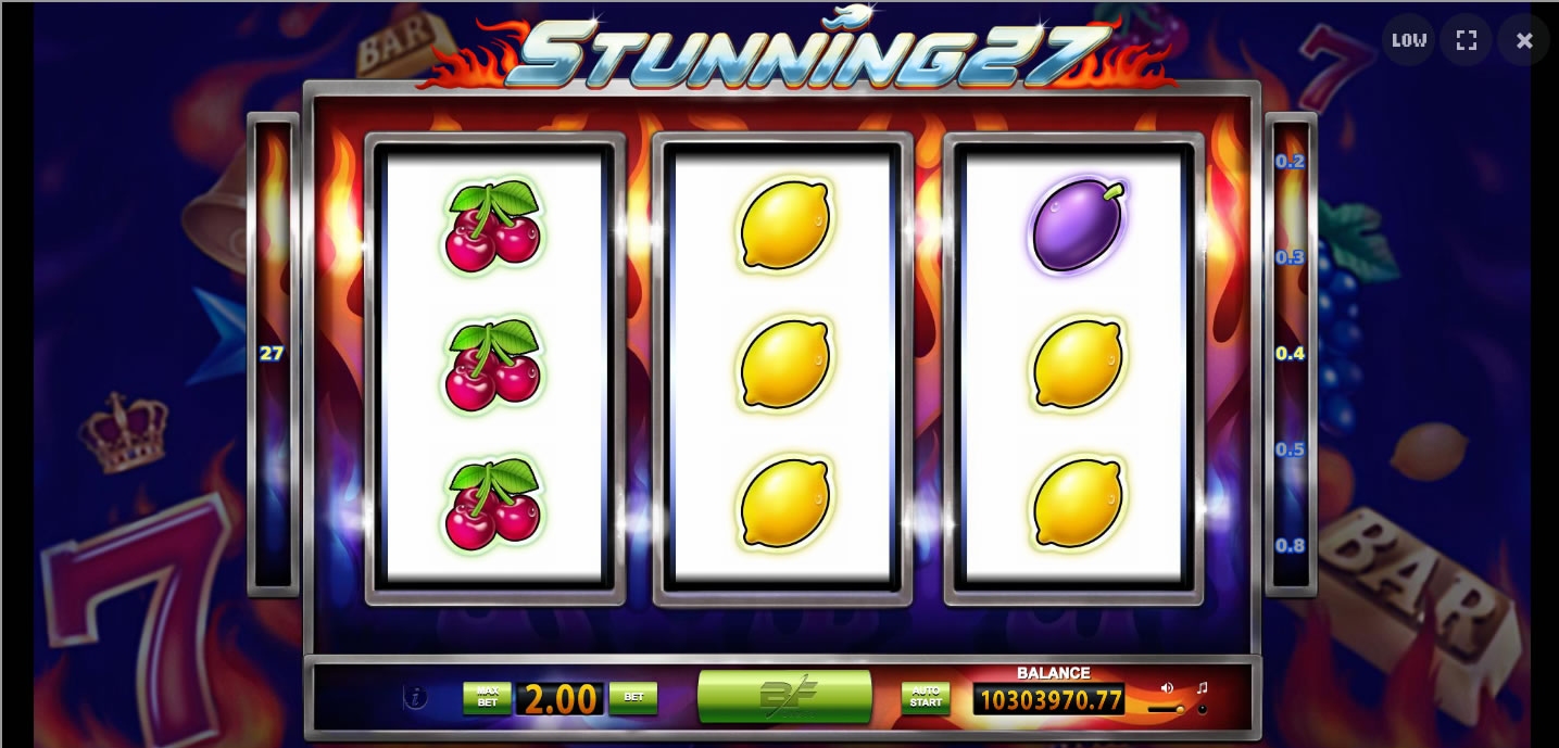 Stuninng 27 Gameplay Image
