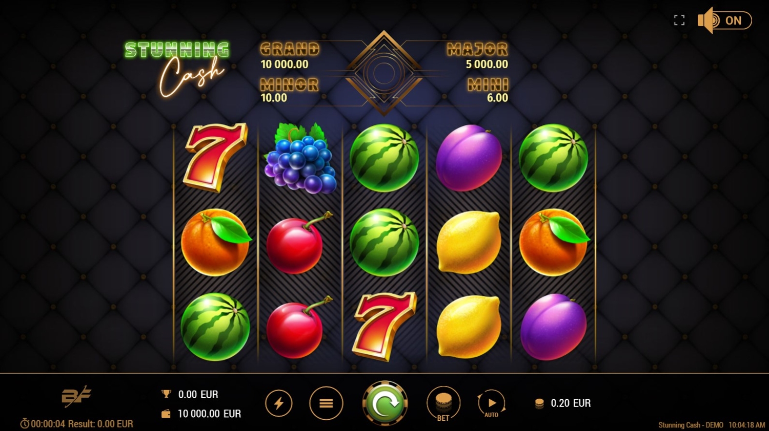 Stunning Cash Gameplay Image