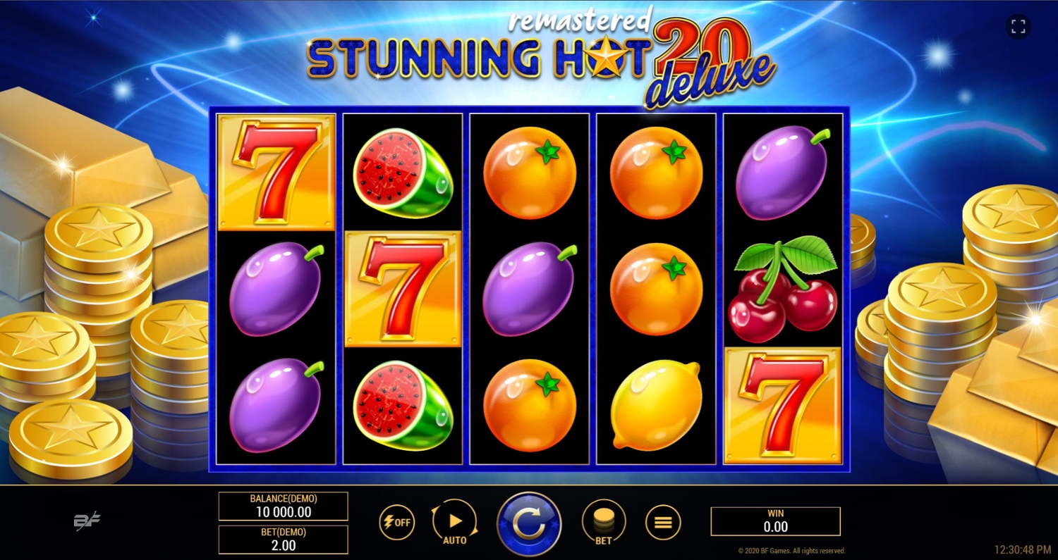 Stunning Hot 20 Deluxe Remastered Gameplay Image