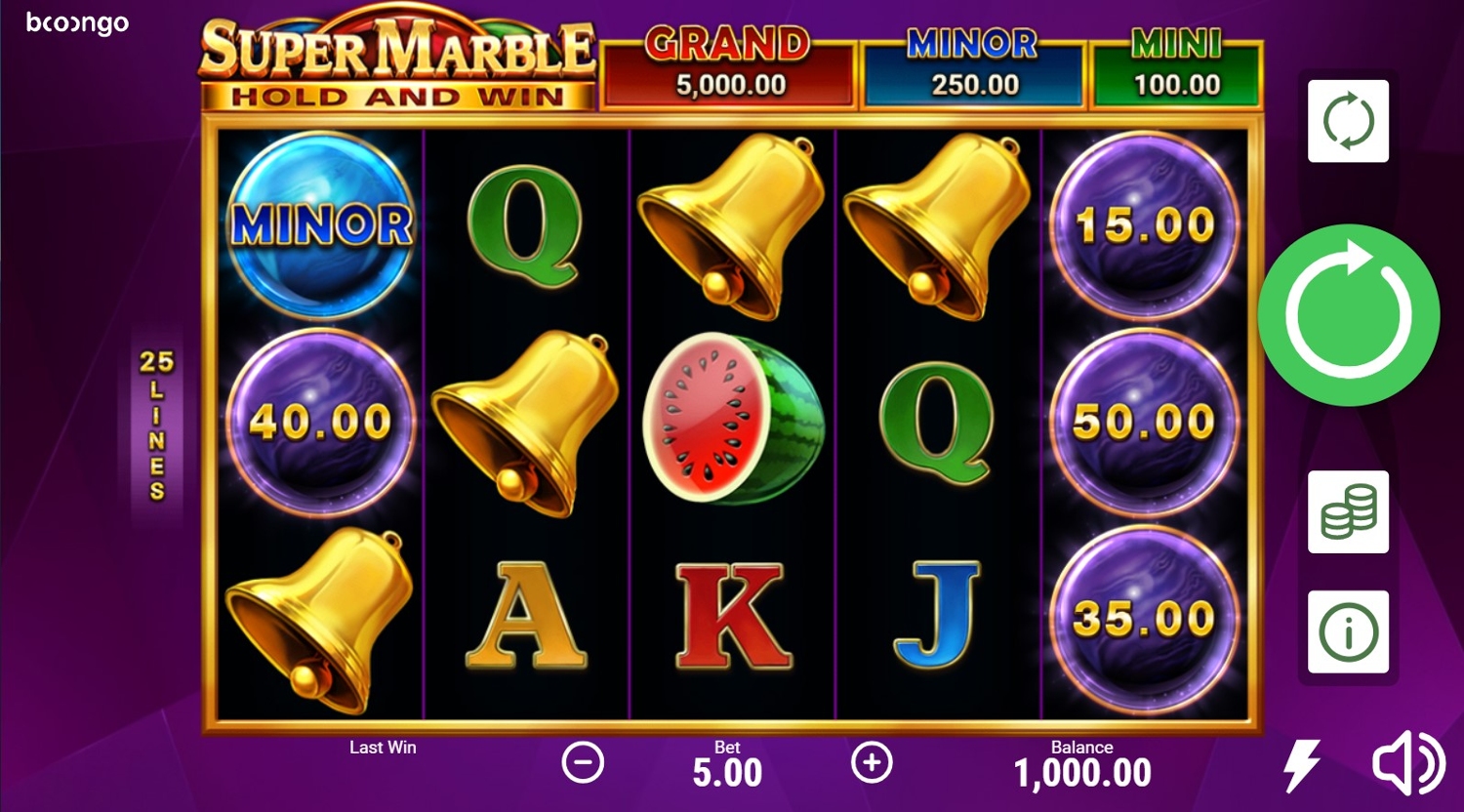 Super Marble: Hold and Win Gameplay Image