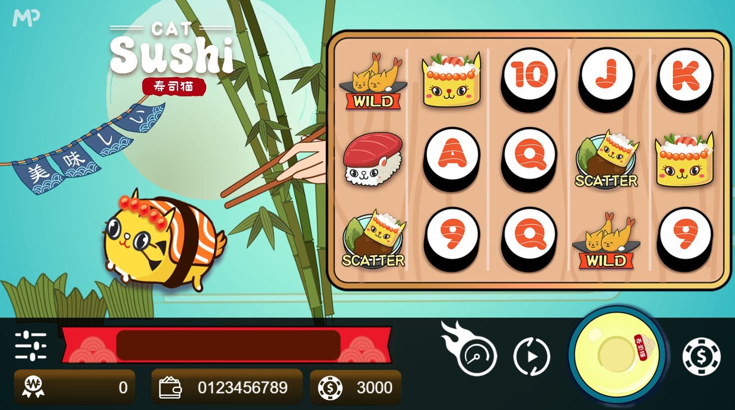 Sushi Cat Gameplay Image