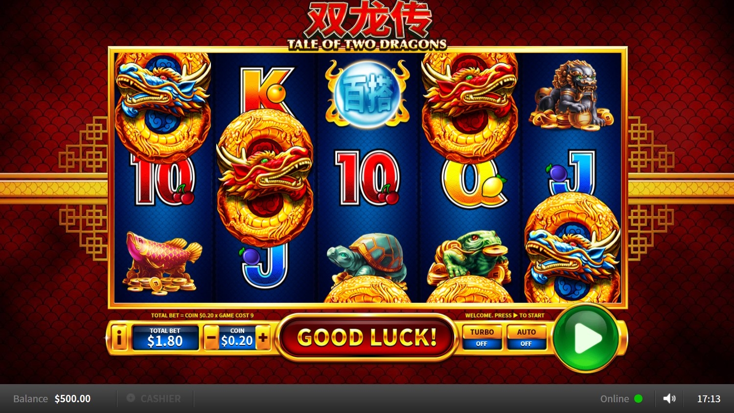 Tale of Two Dragons Gameplay Image