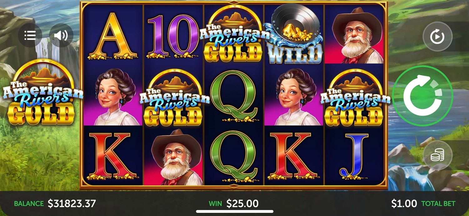 The American Rivers Gold Gameplay Image