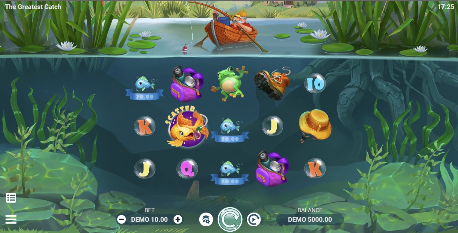 The Greatest Catch Gameplay Image