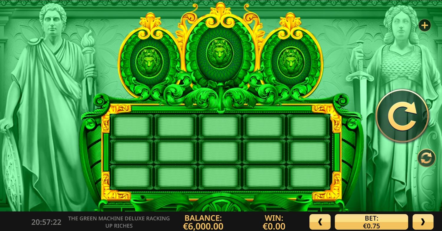 The Green Machine Deluxe: Racking Up Riches Gameplay Image