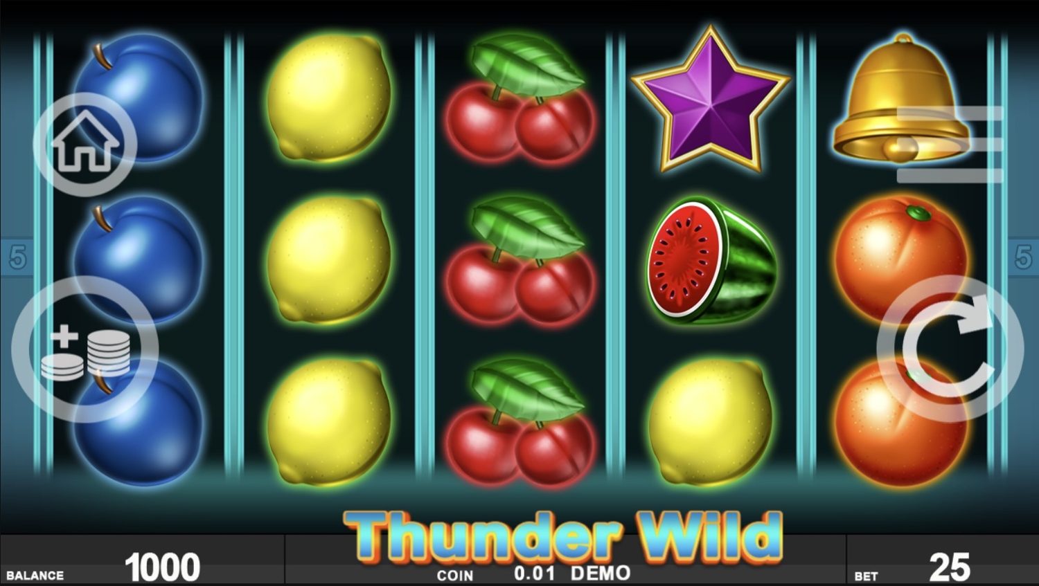 Thunder Wild Gameplay Image