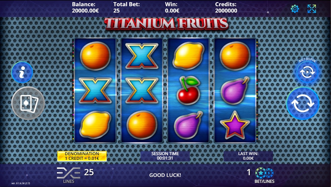 Titanium Fruits Gameplay Image
