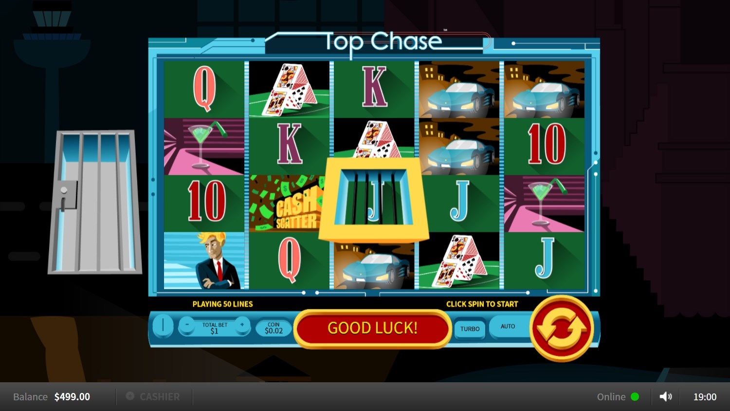 Top Chase Gameplay Image