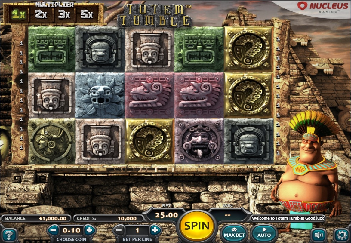 Totem Tumble Gameplay Image