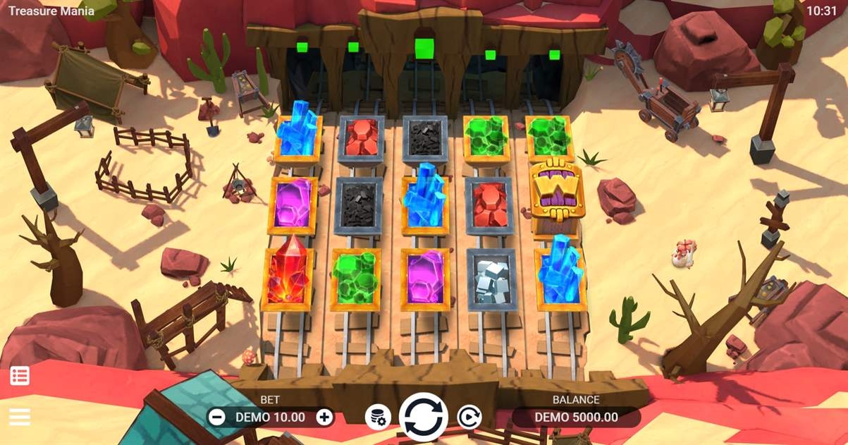 Treasure Mania Gameplay Image