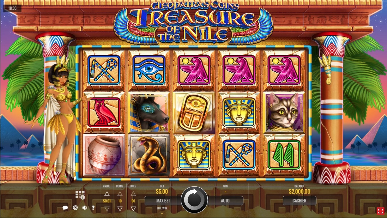 Treasure of the Nile Gameplay Image