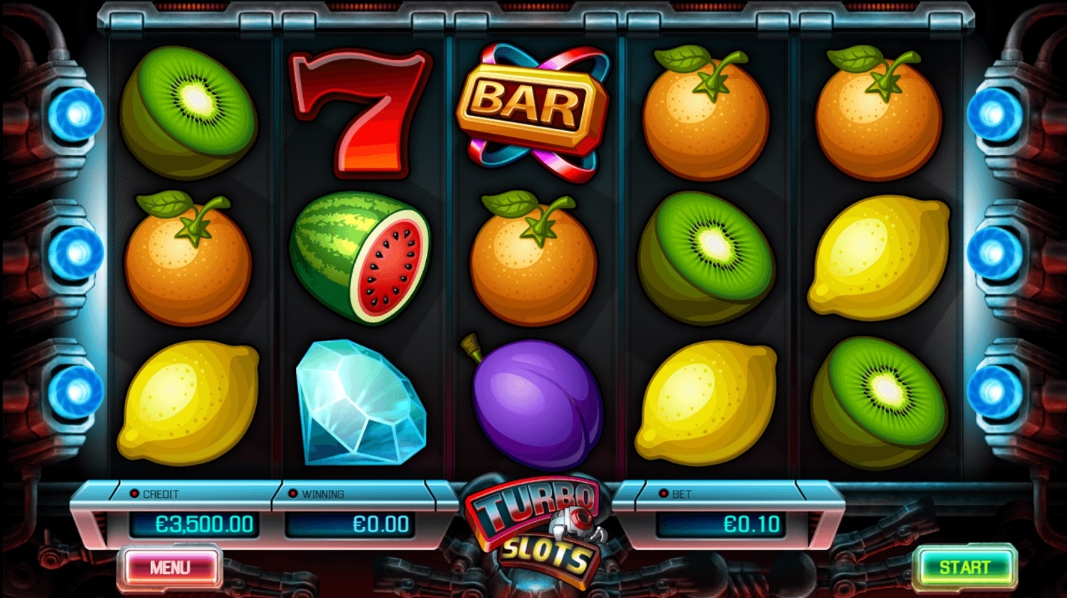Turbo Slots Gameplay Image