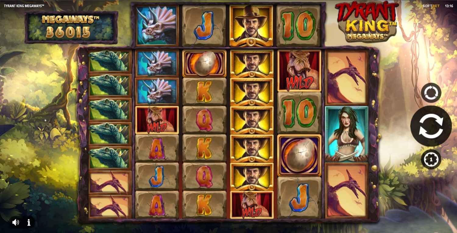 Tyrant King Megaways Gameplay Image