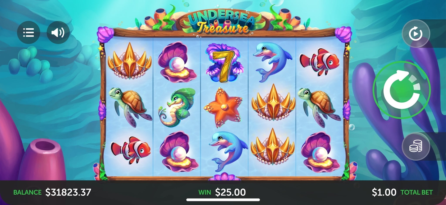 Undersea Treasure Gameplay Image