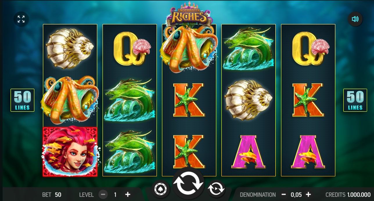 Underwater Riches Gameplay Image