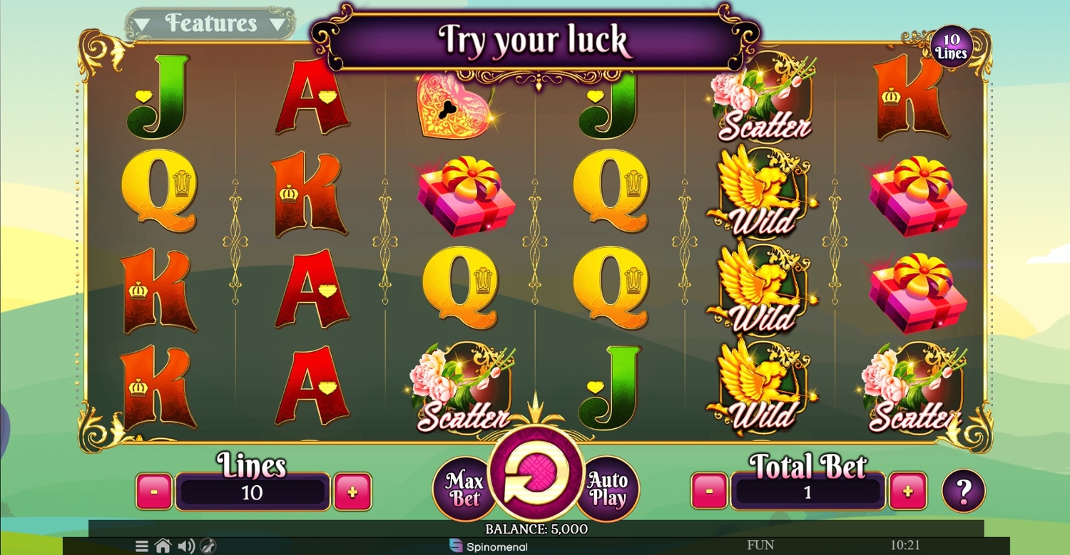 Valentine’s Fortune Gameplay Image