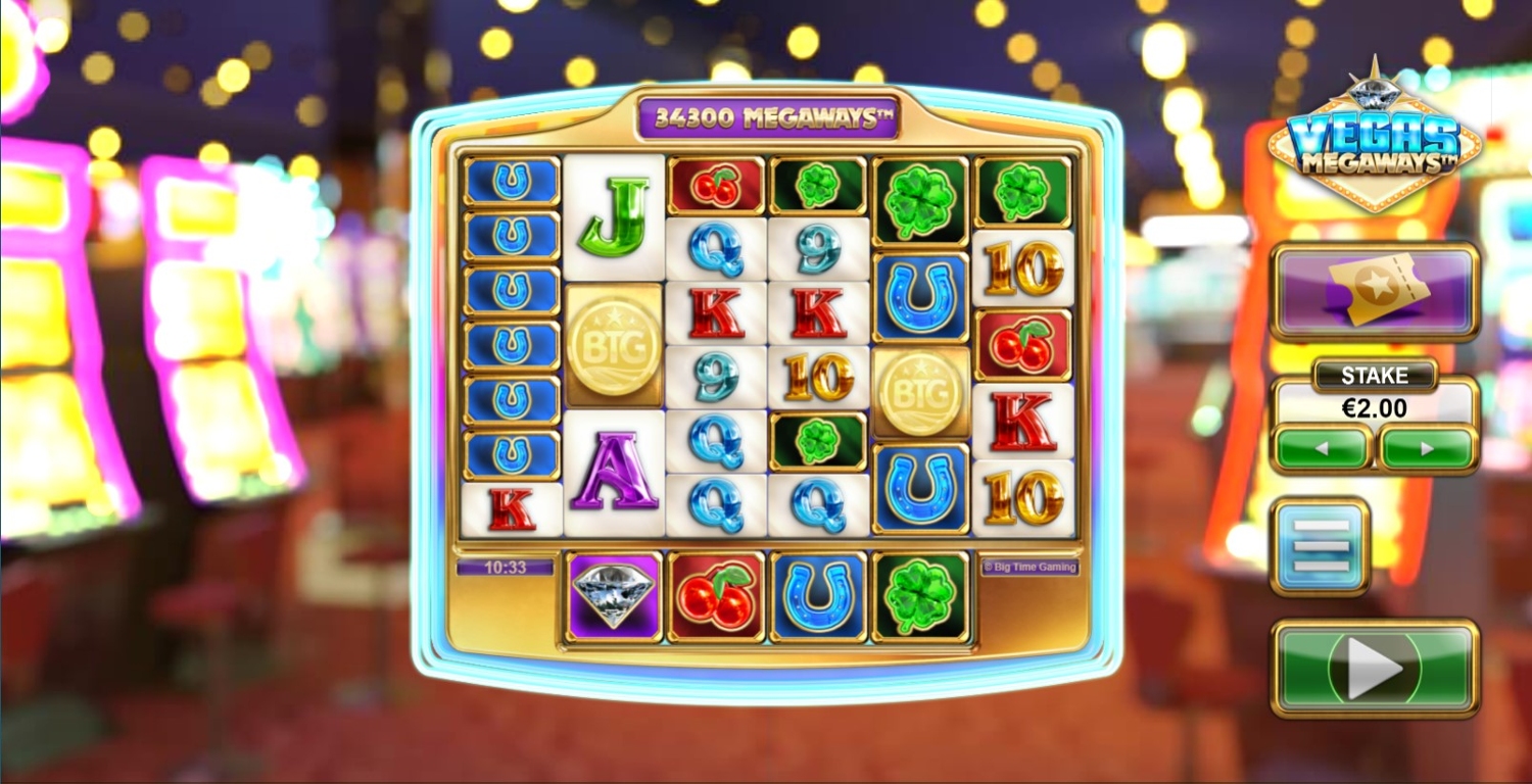 Vegas Megaways Gameplay Image