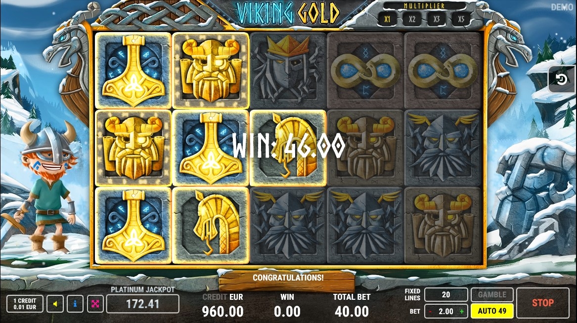 Viking Gold Gameplay Image