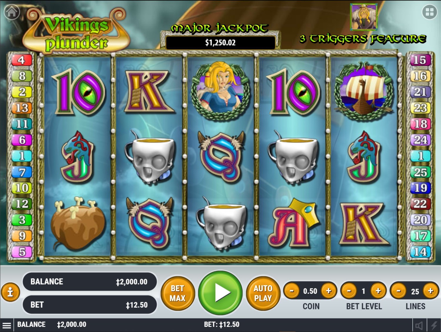 Viking’s Plunder Gameplay Image