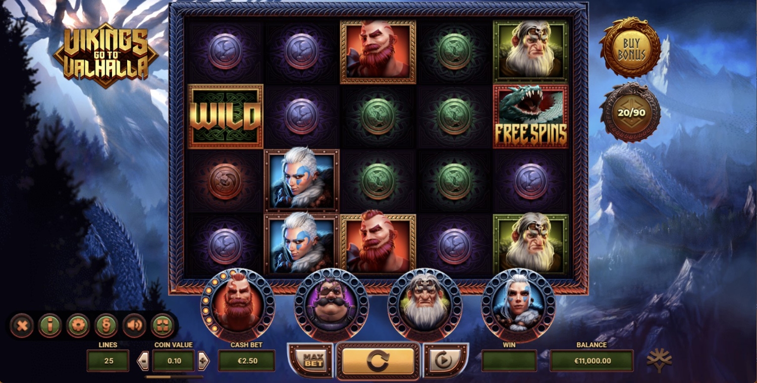 Vikings Go To Valhalla Gameplay Image