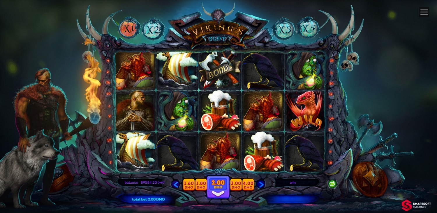 Vikings Slot Gameplay Image