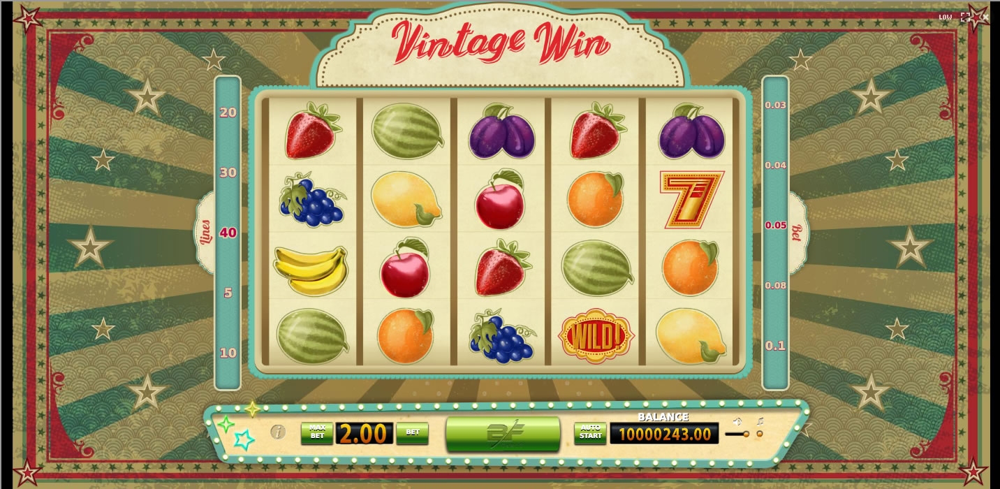 Vitntage Win Gameplay Image