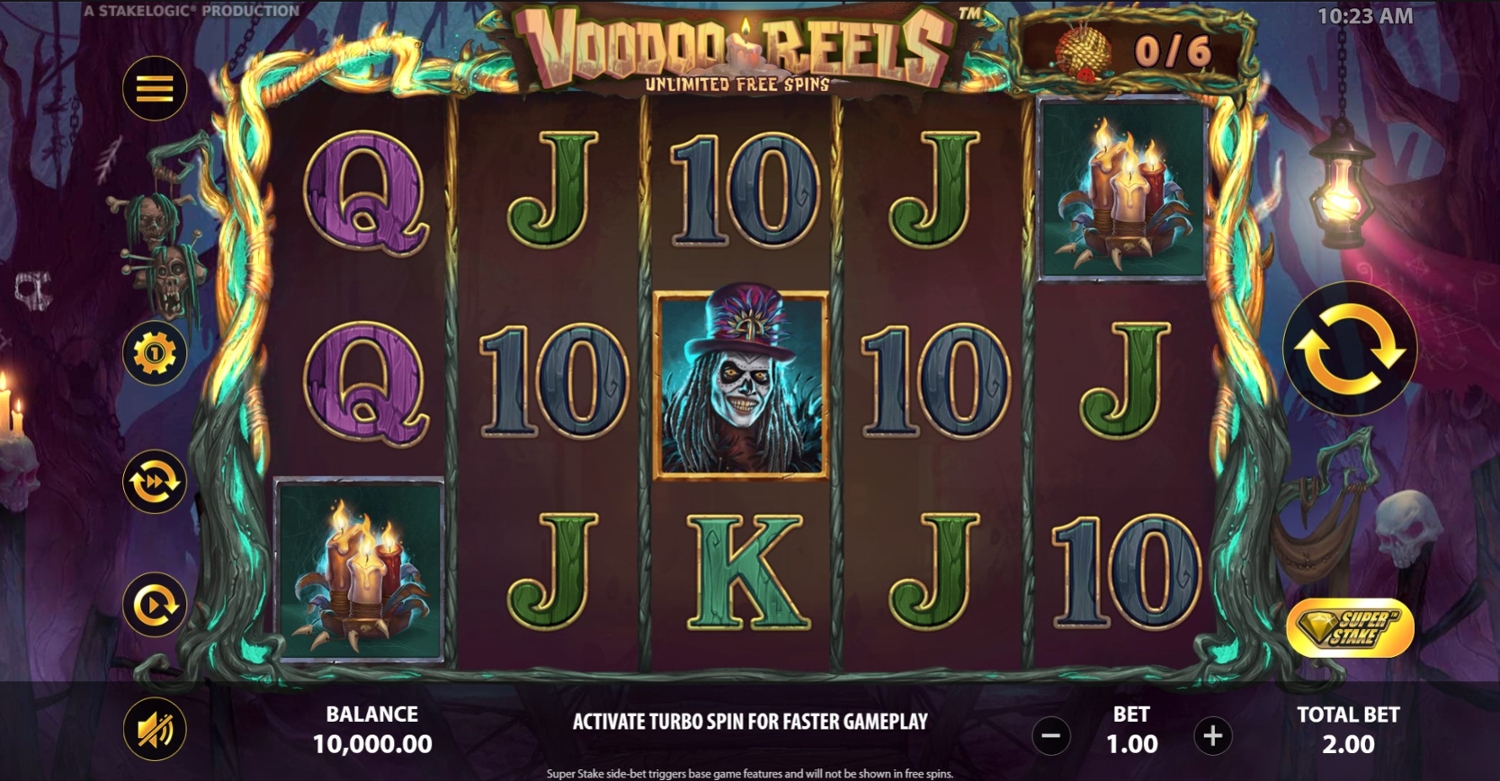 Voodoo Reels Gameplay Image