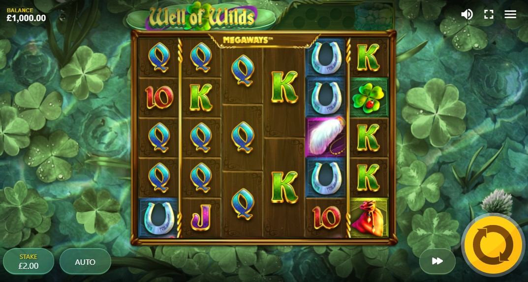 Well of Wilds Megaways Gameplay Image