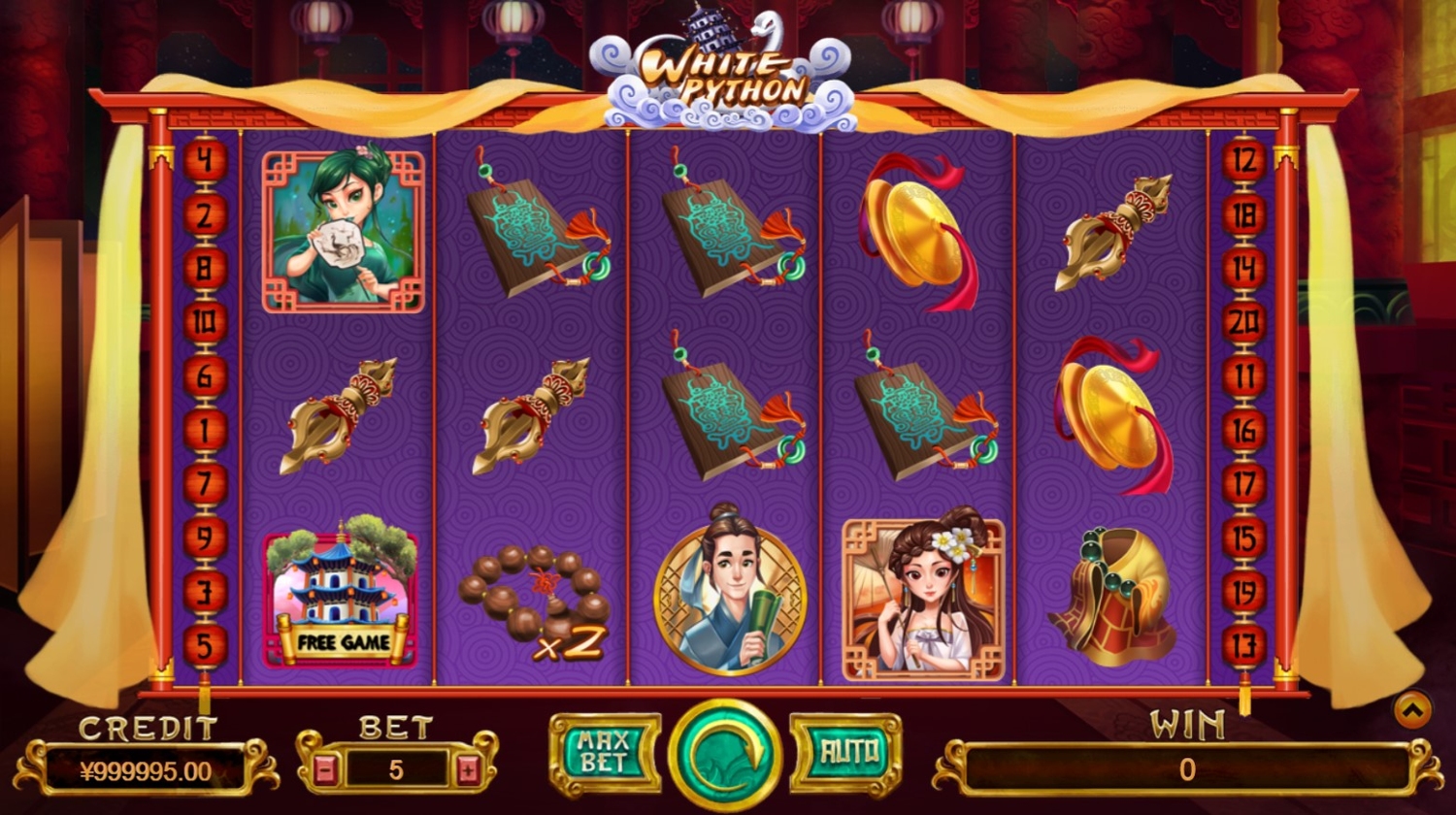 White Python Gameplay Image