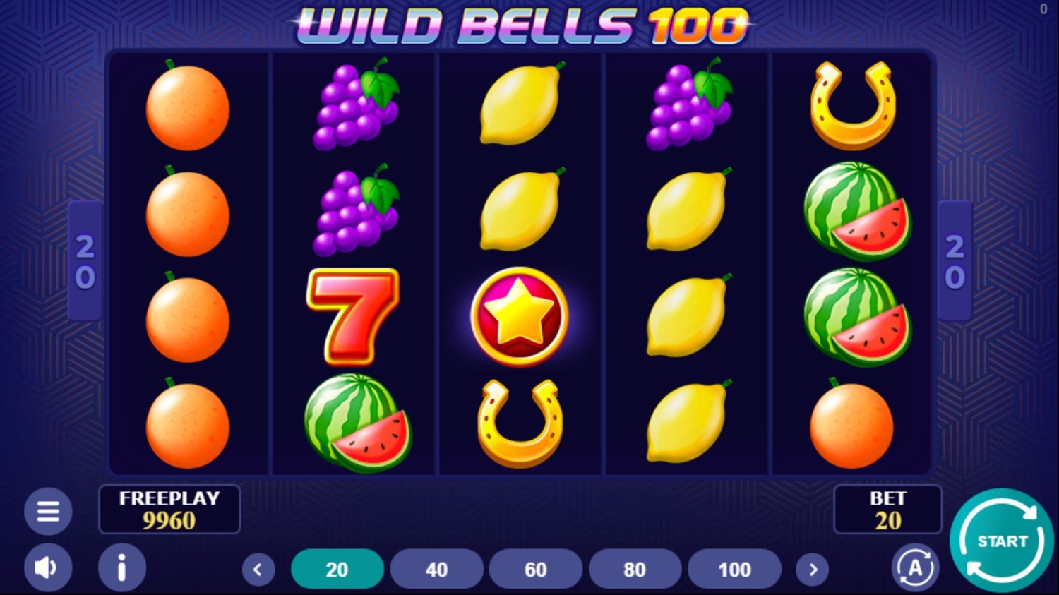 Wild Bells 100 Gameplay Image