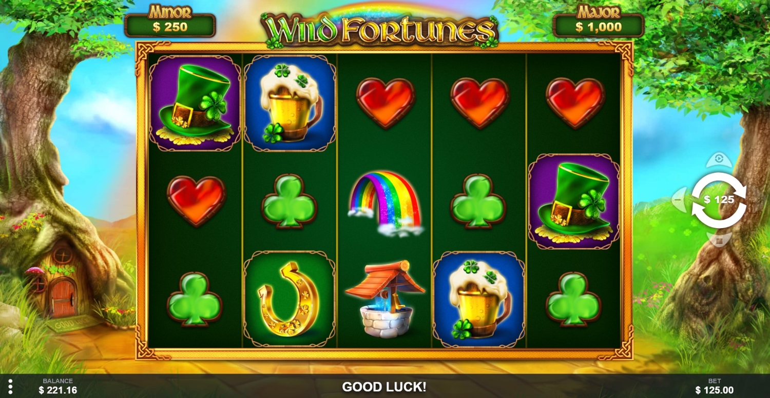 Wild Fortunes Gameplay Image