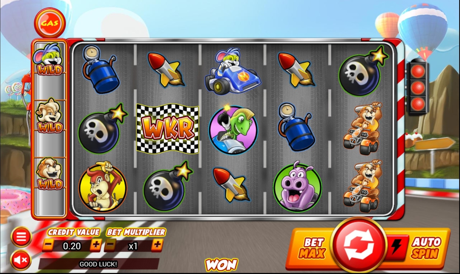 Wild Kart Races Gameplay Image
