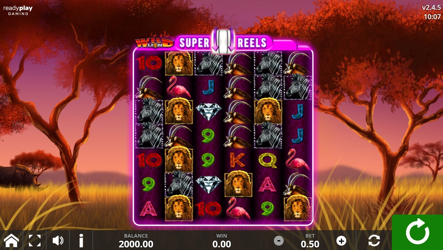Wild Lion Gameplay Image