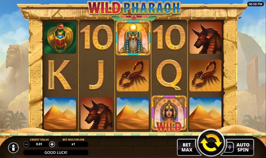 Wild Pharaoh Gameplay Image