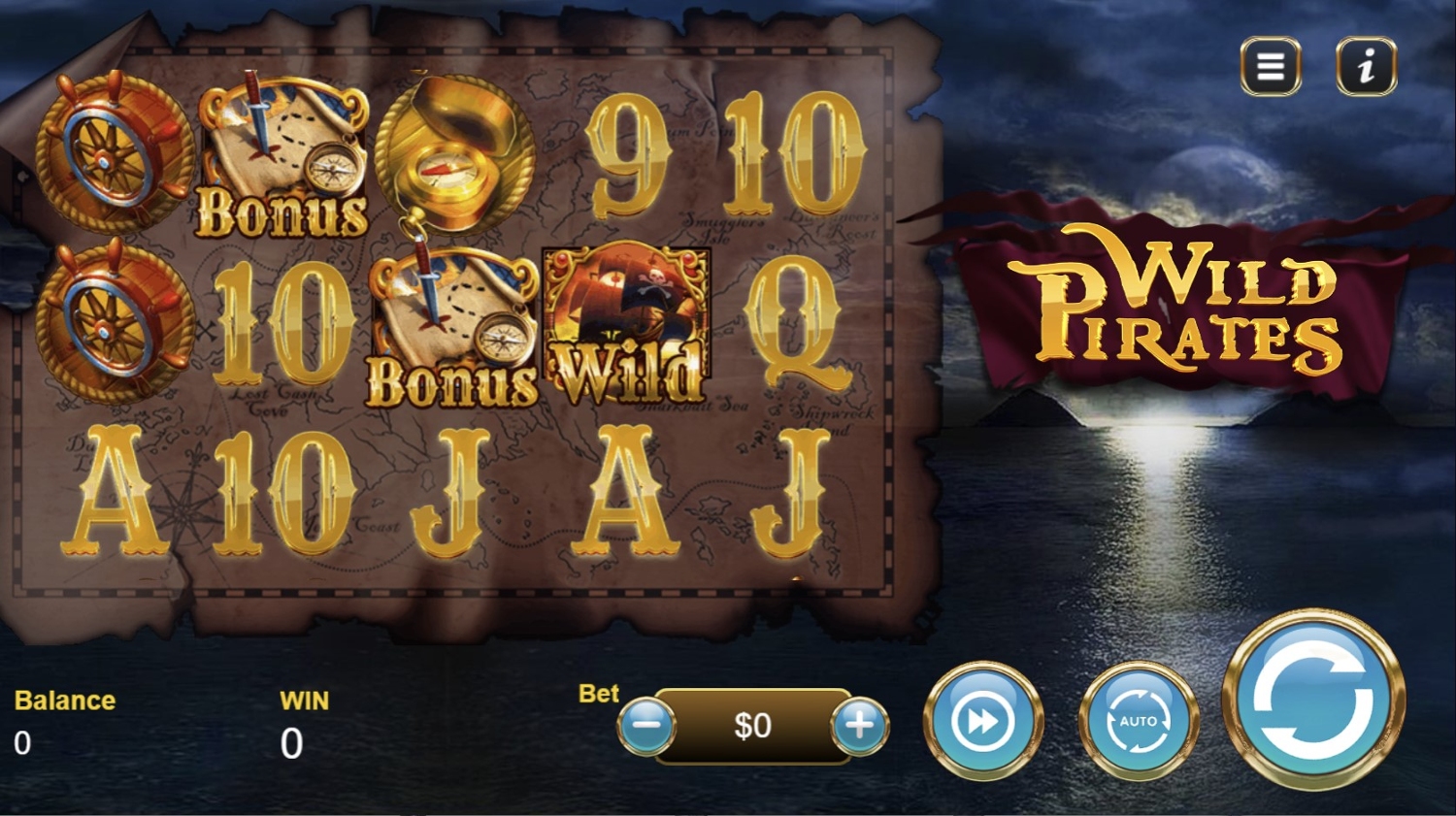 Wild Pirates Gameplay Image