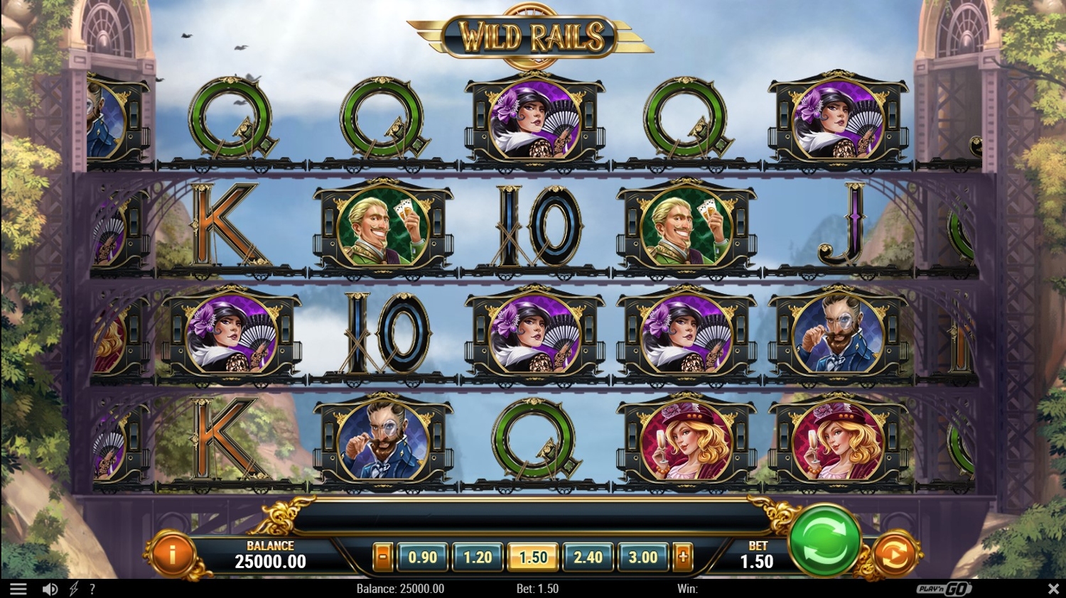 Wild Rails Gameplay Image