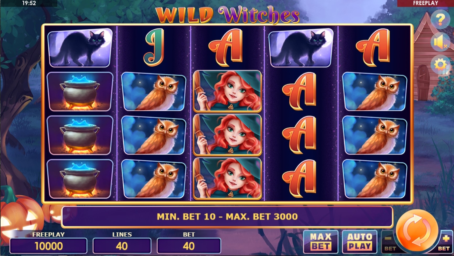Wild Witches Gameplay Image