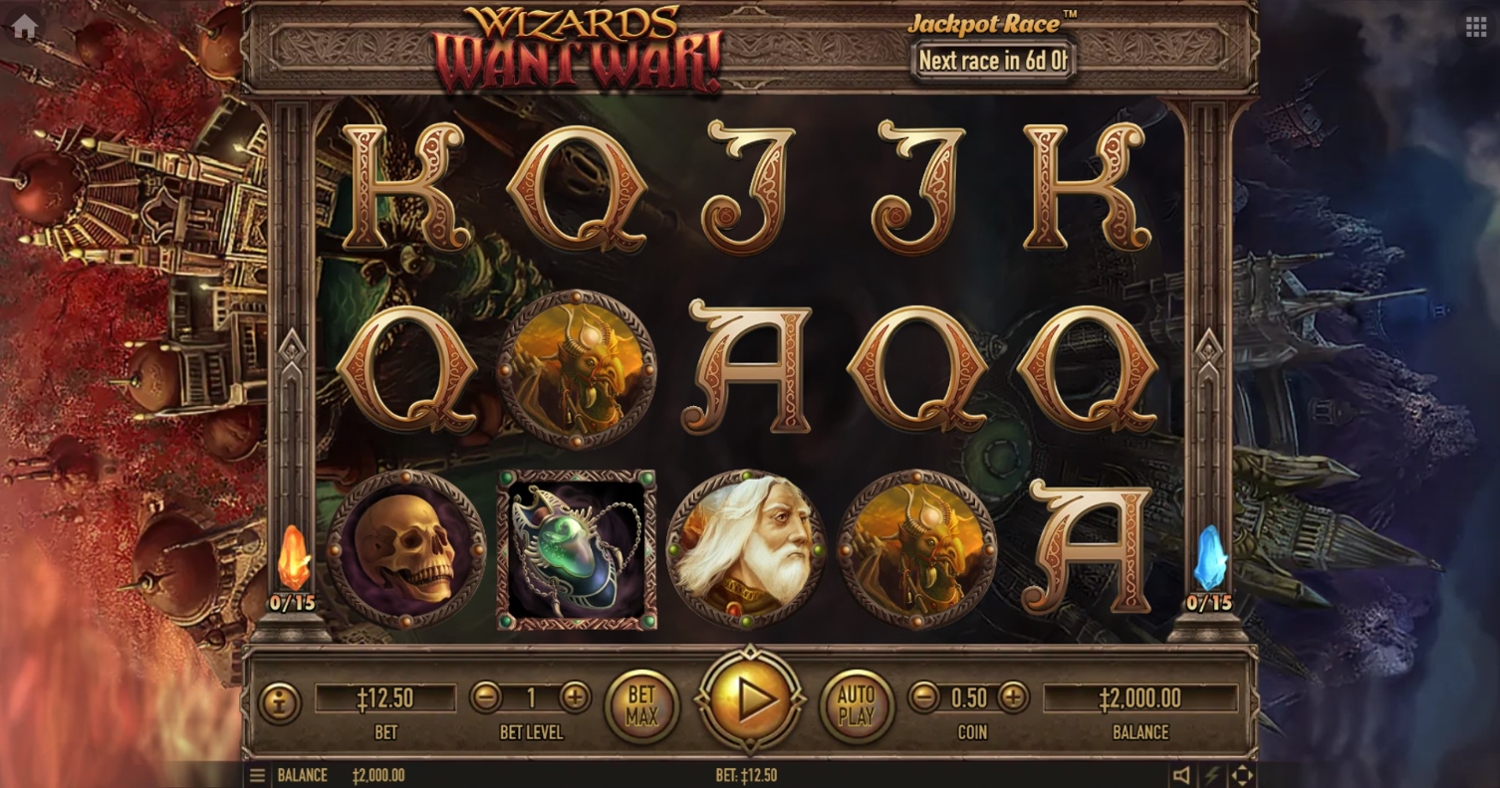 Wizards Want War! Gameplay Image